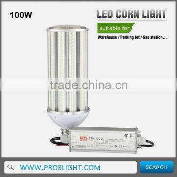 Hot sale factory price Aluminum housing led corn light suppliers 100w