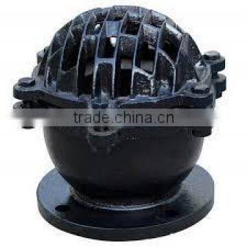 DN50-DN300 PN16/CLASS 125 Cast Iron water pump foot valve