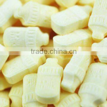 Great-tasting funny milk bottle press candy strong milk taste