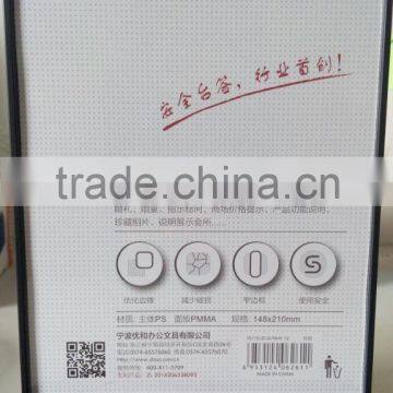 Upright 6''*9'' Frame Menu Card Sign Holder photo-3