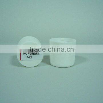 28/415 white ribbbed security Plastic cap