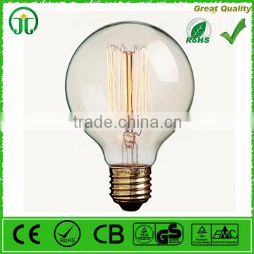 Vintage Globe Filament Light Bulb, E27 40w