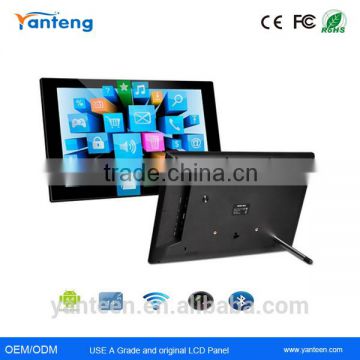 Plastic frame 14inch ips screen tablet pc, tablet pc stand