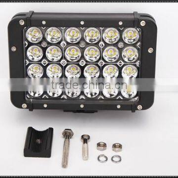 72W 4 Rows LED Work Light 12/24V Spot Flood Beam for Offroad Suv Atv photo-5