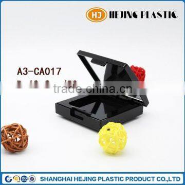 Empty compact powder case with mirror