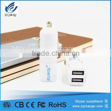 OEM Car Charger With Retractable Micro Usb Cable