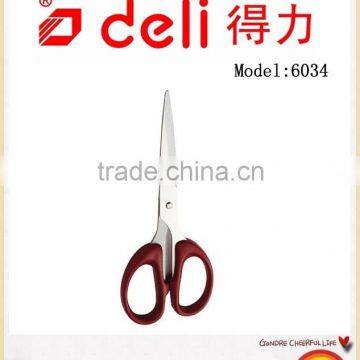 Deli Stainless steel Scissors for Office Supplies , with plastic handle