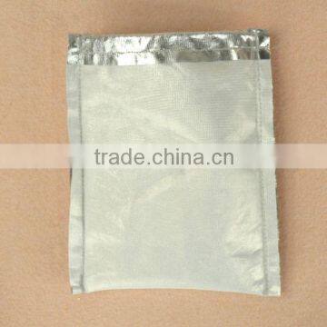 microfiber eyeglass pouch/metallic drawstring pouch bag