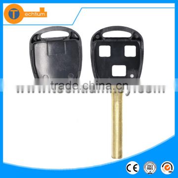 3 button remote key blank without logo with 42mm TOY40 blade for Lexus ls400 is300 es350