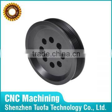 Custom made cnc machined plastic large pulleys for sale