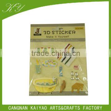 Professional Factory Customized Cartoon 3d Sticker