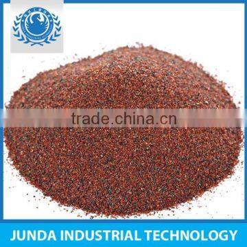 high blasting speed specific weight 4.1 garnet sand abrasive used for sand blasting in rubber