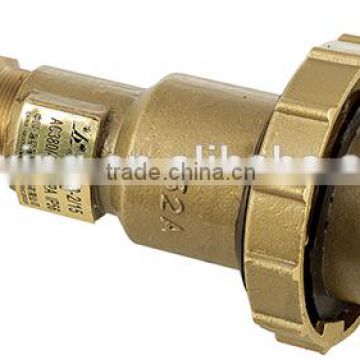 Marine brass high current plug