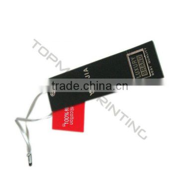 Hot Stamping Paper Hang Tags for Clothing