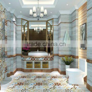 Digital Flower Flatness Surface 3d Tile