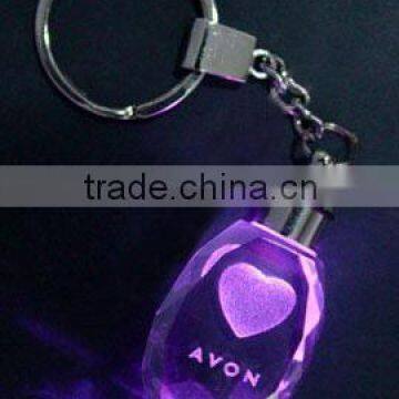 2016 Unique Design Leaf Shape Crystal Keychain photo-5