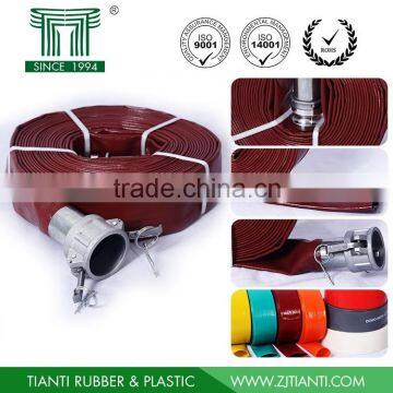 2 Inch New Water Discharge Hose Heavy Duty Agriculture Irrigation PVC Layflat Hose