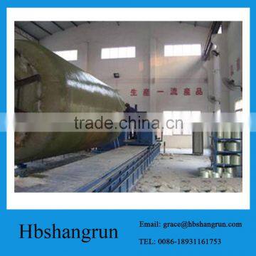 fiberglass storage tanks winding machinery