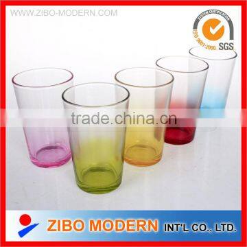 Coloured Drinking Glass