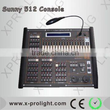 New model sunny 512 controller DMX 512/1990 Standard DMX stage lighting console DMX 512 international standards controller