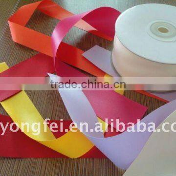 Slitted Edge Polyester Satin Printed Ribbon