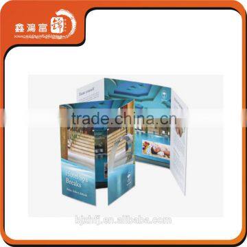 XHFJ Advertising Booklet Customized 4 Color Flyer Printing photo-2