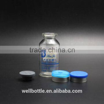 Hot Sale Clear Bayonet Glass Medicine Penicillin Bottle photo-2