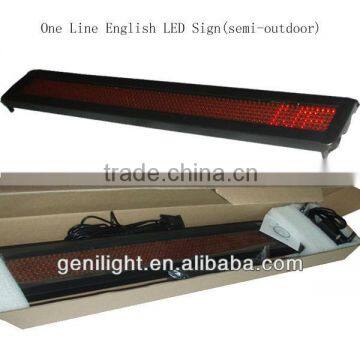 High Quality Cheap Price Single Line LED Display LED Moving sign