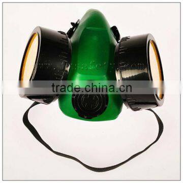 double cartridge gas mask with CE