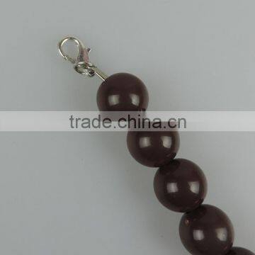 Wholesale Plastic Bead Necklace Round Beads and Pointed Beads Necklace photo-4