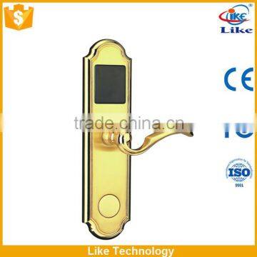 brass hotel door security alarm with energy saver