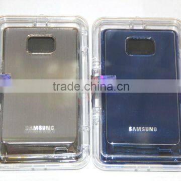 brushed metal hard case for Samsung Galaxy s2 i9100