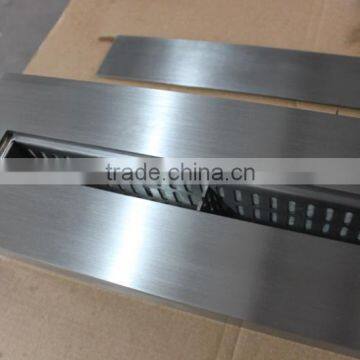 Changzhou great indoor stainless steel fireplace insert, decorative fireplace chimney