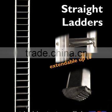 Aluminium 2 Section Straight Ladders 20 Ft.