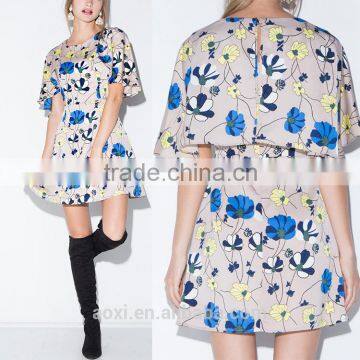 New Dress Collection Office Wear Cap Sleeve Fashion Woman Pencil Formal Dress photo-6