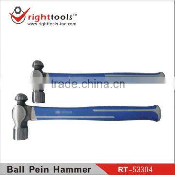 Ball Pein Hammer with double color TPR handle