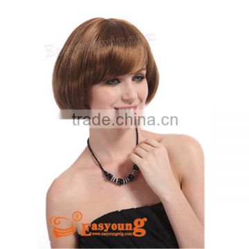 short synthetic wigs wholesale ladies bob hair styling wigs