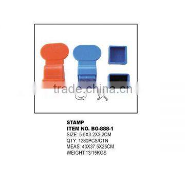 plastic stamp