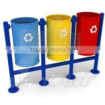 Metal Recycle Bin