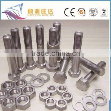 Price for rolled technique titanium bolt and nut