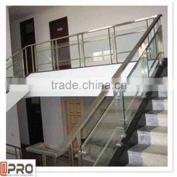 Hot sell aluminum glass handrail used metal stairs made in China