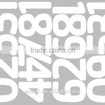 9inch Heat Transfer Numbers for Soccer Jersey