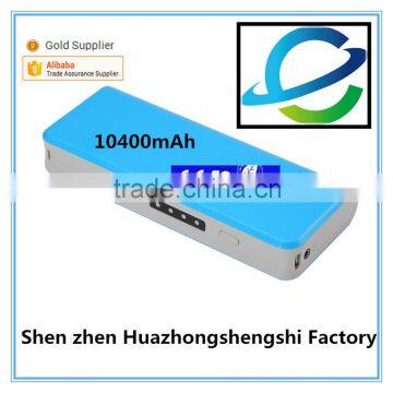 Ultra Thin High Capacity Portable Laptop Universal LED Power Bank 10400 Mah Charger photo-6