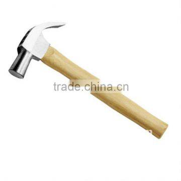 CLAW HAMMER W/WOODEN HANDLE 8 OZ