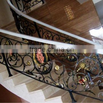 interior wrought iron stair