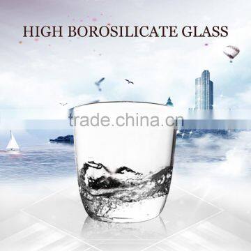 Handmade high borosilicate glassware glass cup 150ml