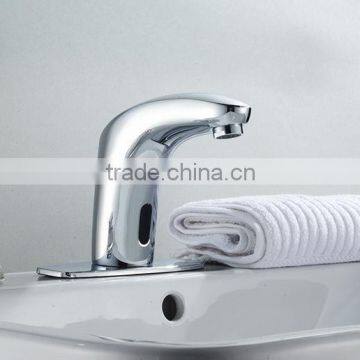 Contemporary style single cold automatic faucet induction mixer sensor tap