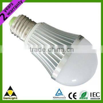 6W TUV CE RoHS IEC Approved Mcob LED Bulb