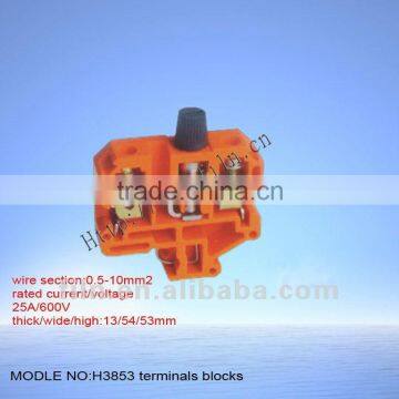 copper earthing bar terminal block H3853