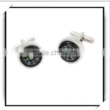 New fuctional compass silver CLR Cufflinks cf277